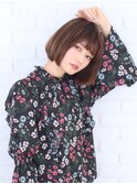 ISA一宮★キレイ目ナチュラルミディアムボブ