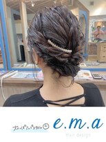 エマヘアデザイン(e.m.a Hair design) 大人っぽアップ