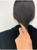 nude仲井【ブリーチなし】【ダークアッシュ】【地毛風カラー】