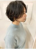 束感、空気感、ふっくら女性らしい大人ショート