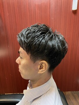 ヒロギンザ 新橋日比谷口店(HIRO GINZA) ビジネスパーマスタイル　新橋/日比谷/内幸町/虎ノ門/理容室