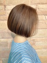 マイヘアイズグッド(My Hair is Good)&nbsp;大人の前下がりハイライトボブ［今泉］［ショート］［ボブ］