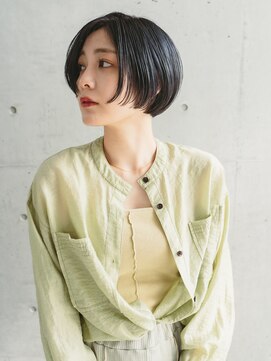 デビュー ヘアーメイク 大人ボブ【丸みショート】