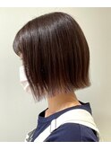【emme×石崎】ナチュラルハイライト×ボブ