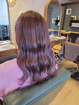 ヘアーサロン リアン 鴻巣店(hair salon Rien) ハイライトピンク