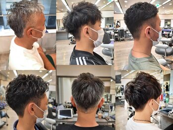 ディーサロン 梅田店(D salon)の写真/【JPR茶屋町ビル8Ｆ】21時まで受付！お仕事帰りにも◎印象を操る高いカット技術でオシャレな好印象Styleに!