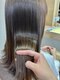 ヘア プロデュース キュオン(hair produce CUEON.)の写真/"ROJUEストレート"なら、ダメージレスで艶とまとまりのある髪に!!丁寧なカウンセリングと施術で理想を実現!
