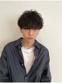 【green】マッシュ×パーマ