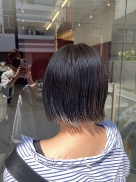 ラフランクリー(la frankly) ヌーディーカラー/小顔ひし形/髪質改善/簡単スタイリング