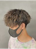 ツイストスパイラルハイライトマッシュ