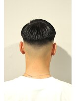 レンゲン(LENGEN)&nbsp;メンズかき上げニュアンスマッシュサイドパート韓国マッシュ