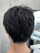 フイ 代々木(Hui)&nbsp;メンズ/アップバング/ツーブロックマッシュ/束感ショート波巻き