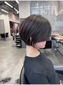  【20代30代40代】ショート　ボブ　【銀座　銀座一丁目】