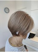 脱白髪染め！大人のヘアカラー ミルキーグレー