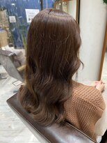 美容室 パルス 静岡鷹匠店(PALS) ベージュカラー ブリーチ無し 韓国風 デザインカラー 透明感
