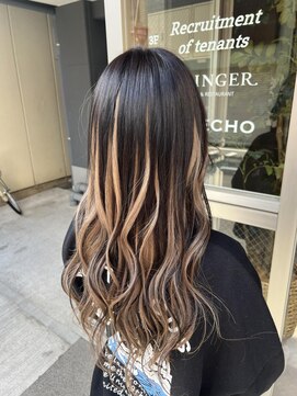 リエコー(RE'ECHO) グラデーション風エクステ