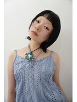 ヒメル(HML U/2A)&nbsp;ウルフミディスタイル/髪質改善ストレート/ウルフカット