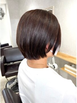ラッキーヘア 加古川(Lucky Hair) シンプルショートボブ【池田】
