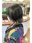グレージュ外ハネボブ