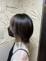 ロッソバイアルター 鎌取(ROSSO by aL-ter)&nbsp;【黒髪/グレーベージュ/レイヤーロング】千葉香奈