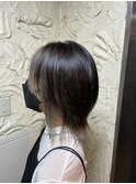 【黒髪/グレーベージュ/レイヤーロング】千葉香奈
