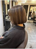 20代30代40代/ボブ/ミニボブ/ハイライト［溝の口］