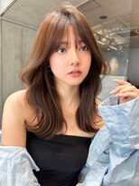 マシェリー バイ ロンド 金山(Ma cherie by Lond)&nbsp;前髪顔周りレイヤーカット×エアリーロング×美髪髪質改善