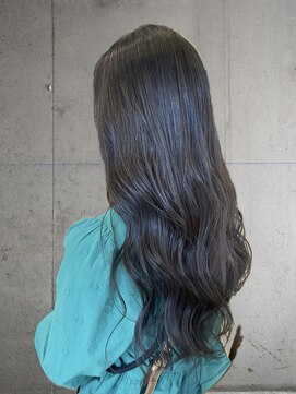 エイン(EYN) ダークグレージュ/ハイライト/海外ヘア