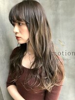 モーション(motion) バレイヤージュ　インナーカラー　