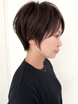 ネイロ バイ ジルブラン 葛西(NeiRo by JIL BLAN) ハイライト白髪ぼかしダブルカラーインナーカラーショートボブ