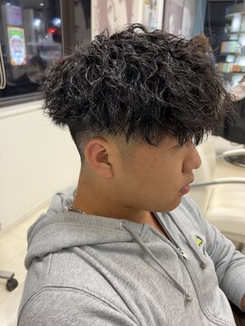 プランタン フォー ヘアー(printemps FOR HAIR) ツイストパーマ/前下がりマッシュ