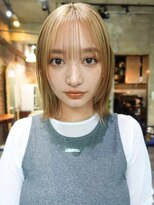 似合わせ小顔レイヤーボブウルフ_銀座/髪質改善