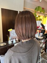 プリーズヘア(Please hair)&nbsp;くびれボブ　切りっぱなしボブ