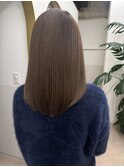 大人かわいいエギョモリ ミルクティーブラウン ひし形シルエット