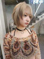 ケアブリーチハイトーンベージュデザインカラー