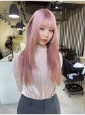シースルーマッシュミルクティーベージュハンサムショート