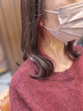 リック(Ric by KENJE) 【イヤリングカラーチェリーレッド】