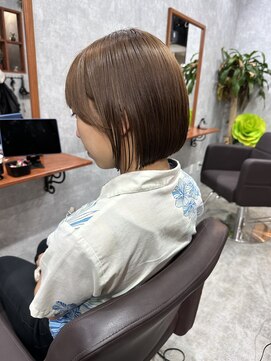 シールドヘアー 沖縄 新都心(C'LD Hair) 那覇/新都心/おもろまち/ミニボブ/ショートボブ/小顔ボブ/ボブ