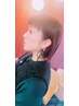 【皆様ご利用OK】自然なツヤ髪に♪カット+美革ストレート(前髪のみ)￥8520
