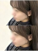 小顔顔周りカット
