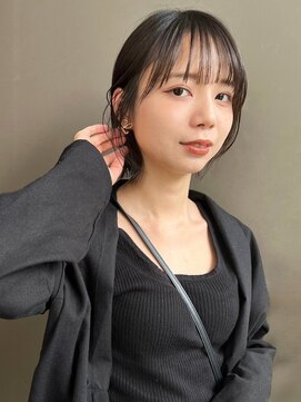 シーン(SCENE) くびれヘア/アプリコットオレンジ/夏のヘアアレンジ/天神今泉