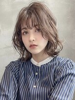 ギークス(GEEKS)&nbsp;【GEEKS渋谷】パーマ風ボブ/秋冬カラー/ココアブラウン/20代30代