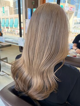 ウィル 西宮店(WiLL) 【ミルクティー×ココアカラー、エンドカラー】