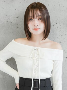 NYNY Mothers MOMO テラス六地蔵店 大人×スッキリ前下がりボブ