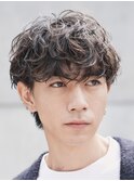 原宿ルーズパーマツイストスパイラルパーマ刈り上げマッシュ