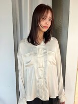 ロールアップスリーブス(ROLL UP SLEEVES)&nbsp;レイヤーカット　/ moca pink