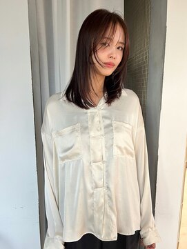 レイヤーカット　/ moca pink