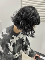 ヘアー アイス 御器所本店(HAIR ICI)&nbsp;20代透明感パーマ◎ゆるふわパーマ×ダークグレージュ