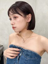 ロンドクレール 川崎(Lond clair)&nbsp;【北澤華】ブリーチなし/髪質改善/ピンクベージュ/前髪/川崎