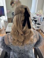 オウン(AUN) カチモリハーフアップ